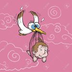 3877021-Vector-illustration-of-a-stork-carrying-a-cute-baby-Stock-Vector