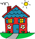 cute-house-clipart-cute_red_and_blue_house